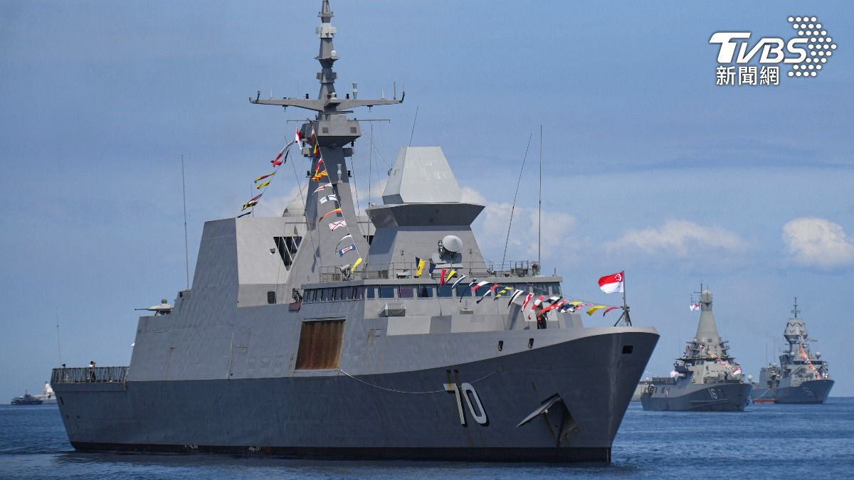 新加坡海軍。(圖/達志影像路透社)