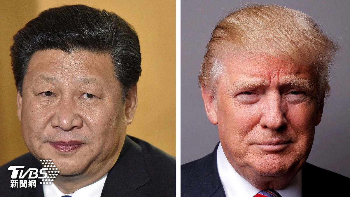 美國總統川普（右）和中國國家主席習近平（左）。（圖／達志影像路透社）
