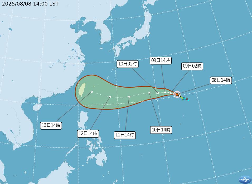 楊柳颱風,楊柳颱風路徑,楊柳颱風動態,颱風台灣,最新預測路徑,最新預測動態,天氣預測,一週天氣,明天天氣,中央氣象署