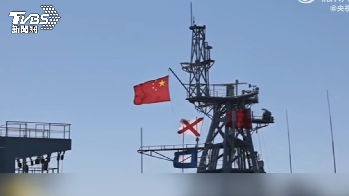 中俄聯合軍演。 (圖/TVBS)