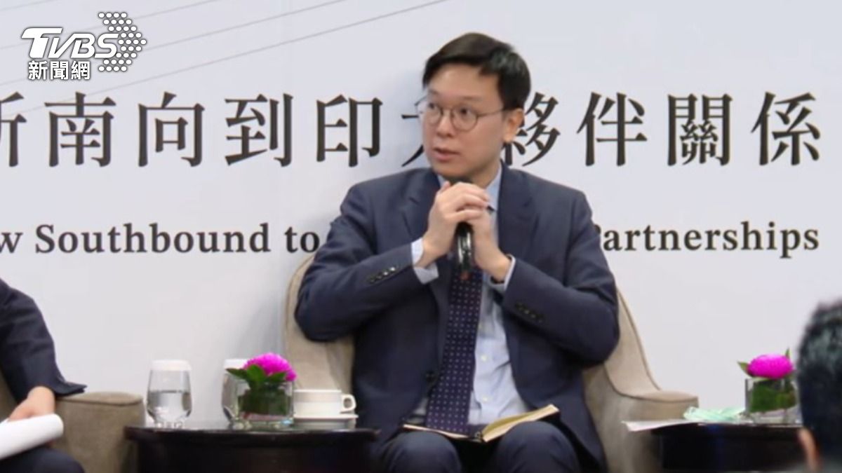 國安會副秘書長林飛帆。(圖/TVBS)
