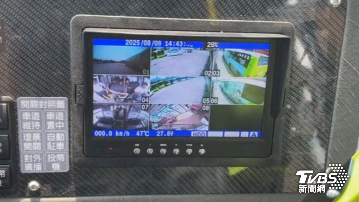 大車盲區死傷多,強制安裝視野輔助系統。(圖/TVBS)
