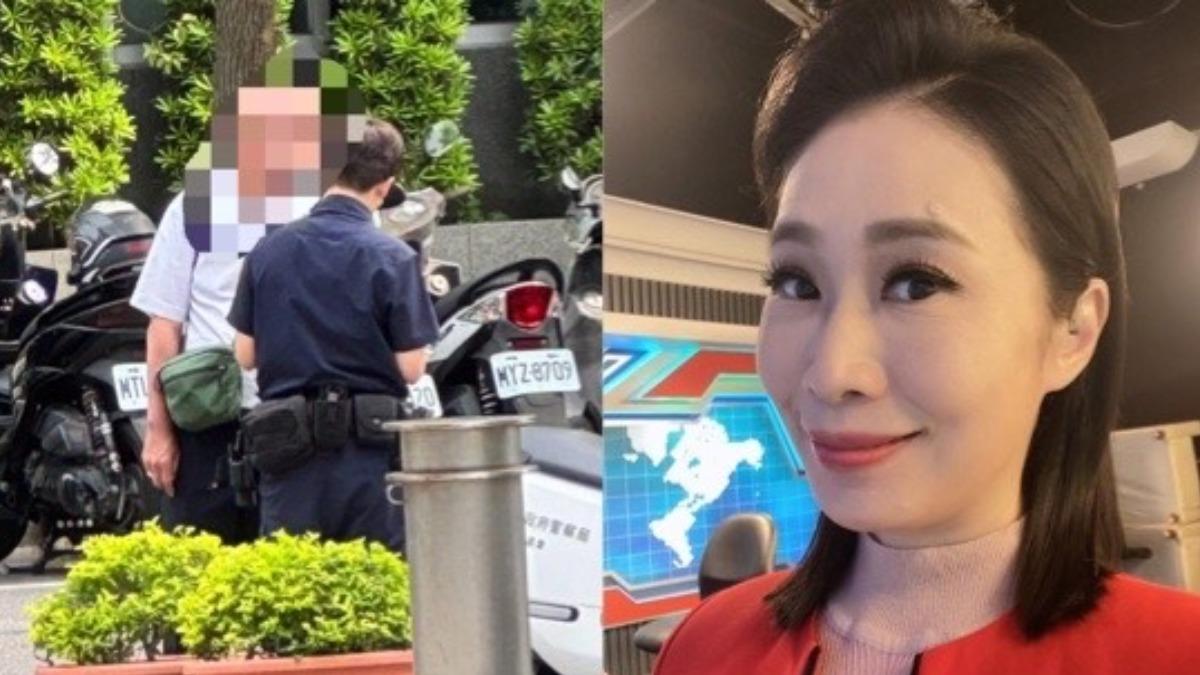 快訊/美女主播高文音「步出電視台」遇襲!驚恐大喊:我沒政治立場