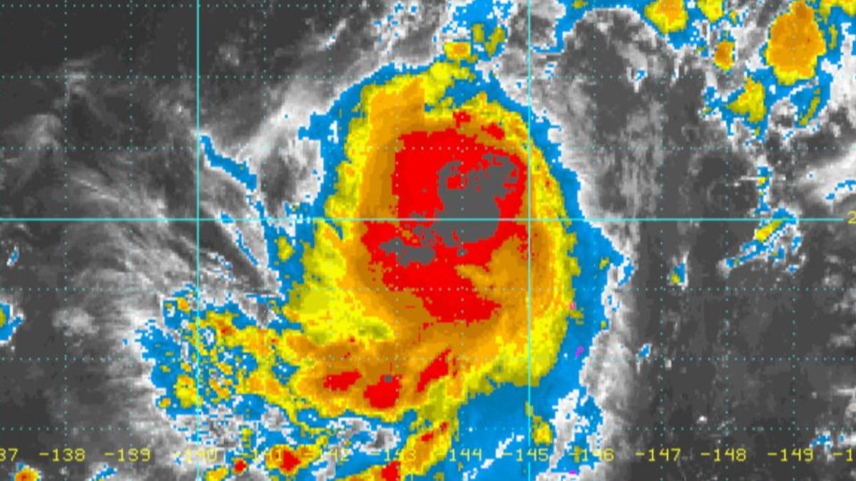 天氣/楊柳颱風「中心爆發」了! 6縣市雨最猛