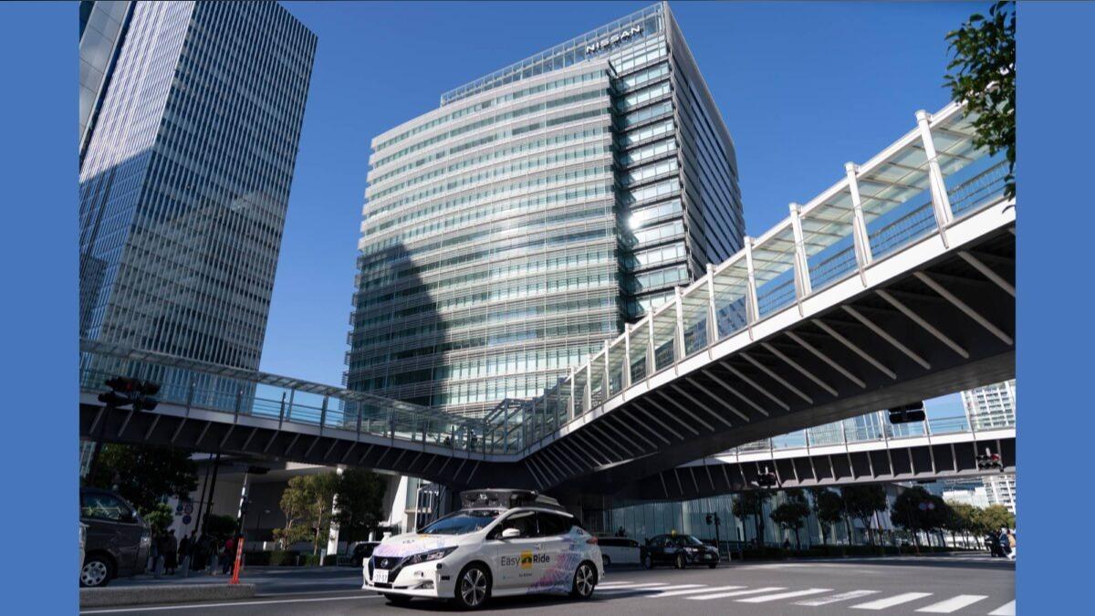 Nissan無人自駕車服務將於11月服務，若要體驗需先登記為「體驗乘客」。（圖／Nissan提供）
