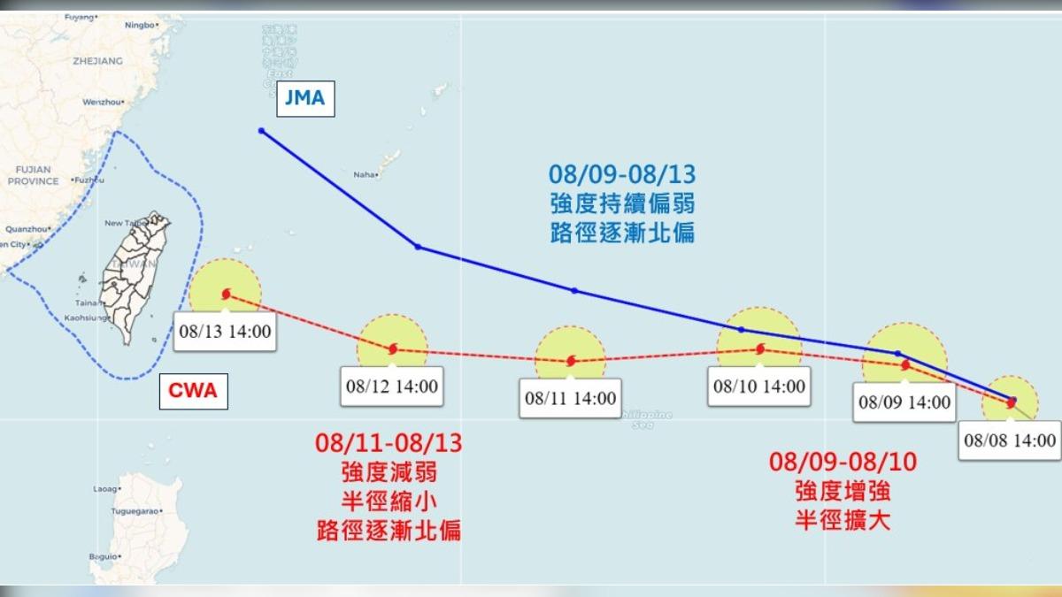 天氣/楊柳恐轉中颱!專家曝「路徑2劇本」 1情況有望北修消散