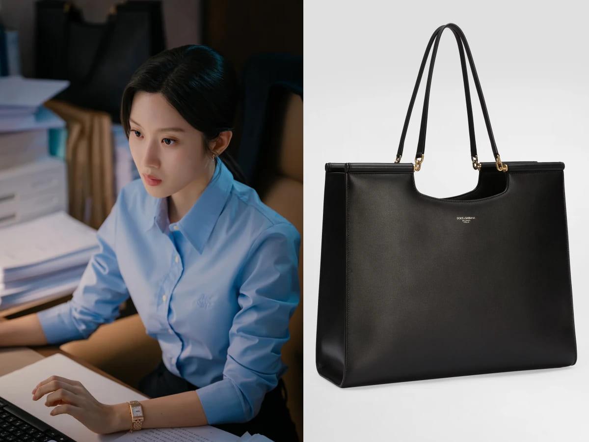 Dolce&Gabbana Sicily shopper托特包,價格店洽。(圖/翻攝自IG@m_kayoung、Dolce&Gabbana官網)
