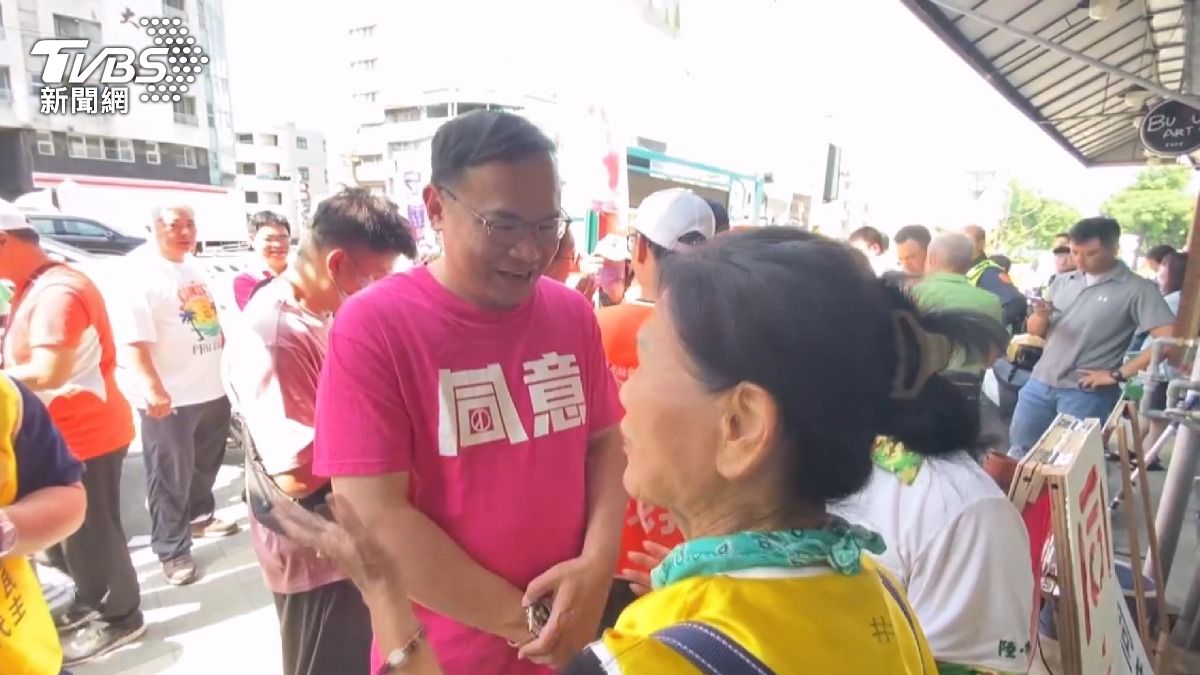 藍綠中部交鋒!王義川「性平爭議」跑投挺罷免 游顥批「來演戲」。(圖/TVBS)