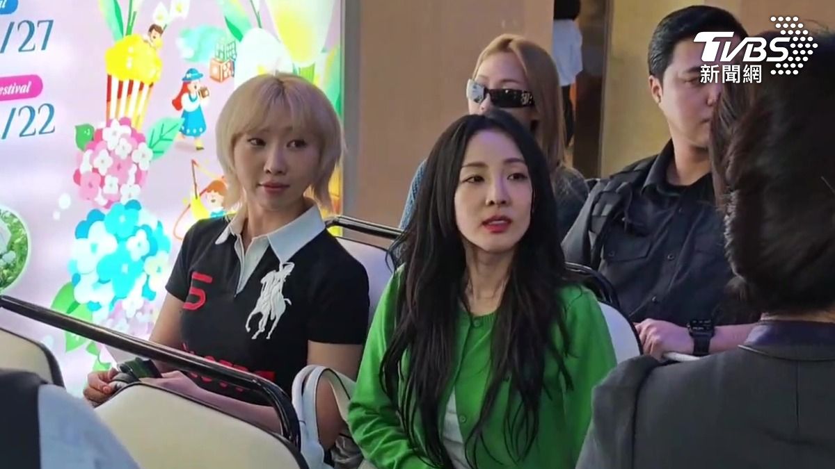 直擊/2NE1三缺一來台!CL超「凶」霸氣現身 宣美辣露白玉美腿