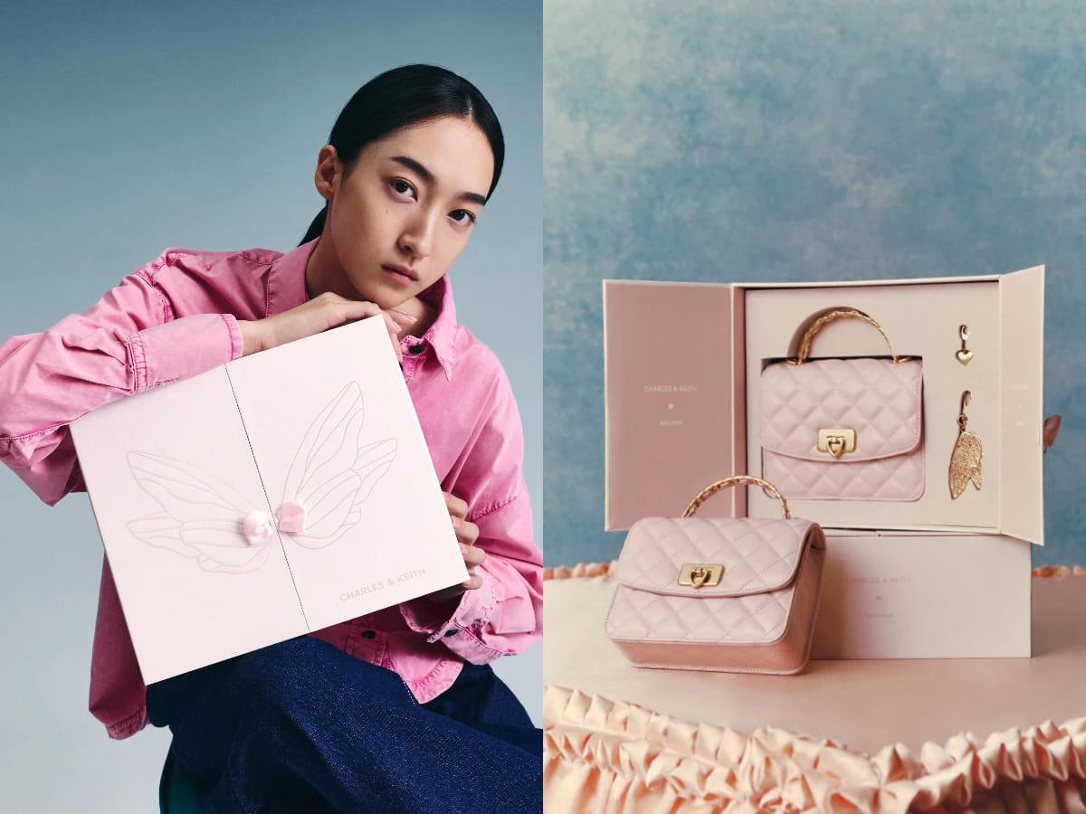 CHARLES & KEITH Cressida 菱格手提包,NT.2,990。 (圖/CHARLES & KEITH)