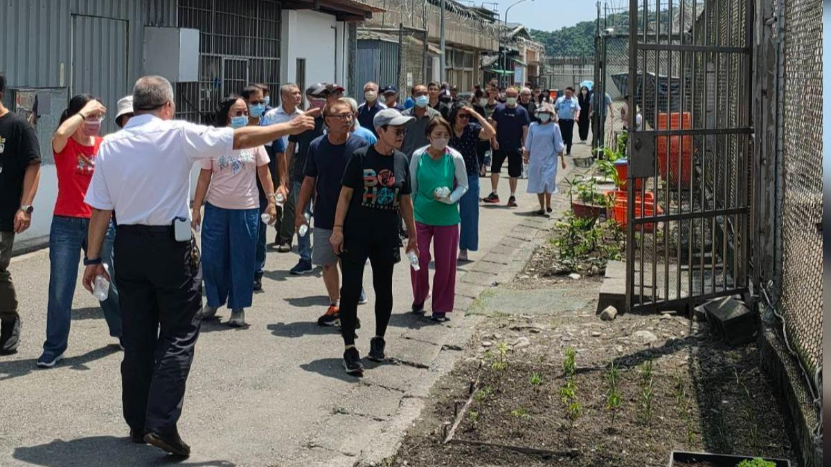 家屬初體驗!宜蘭監獄開放「走進戒護區」。(圖/宜蘭監獄)