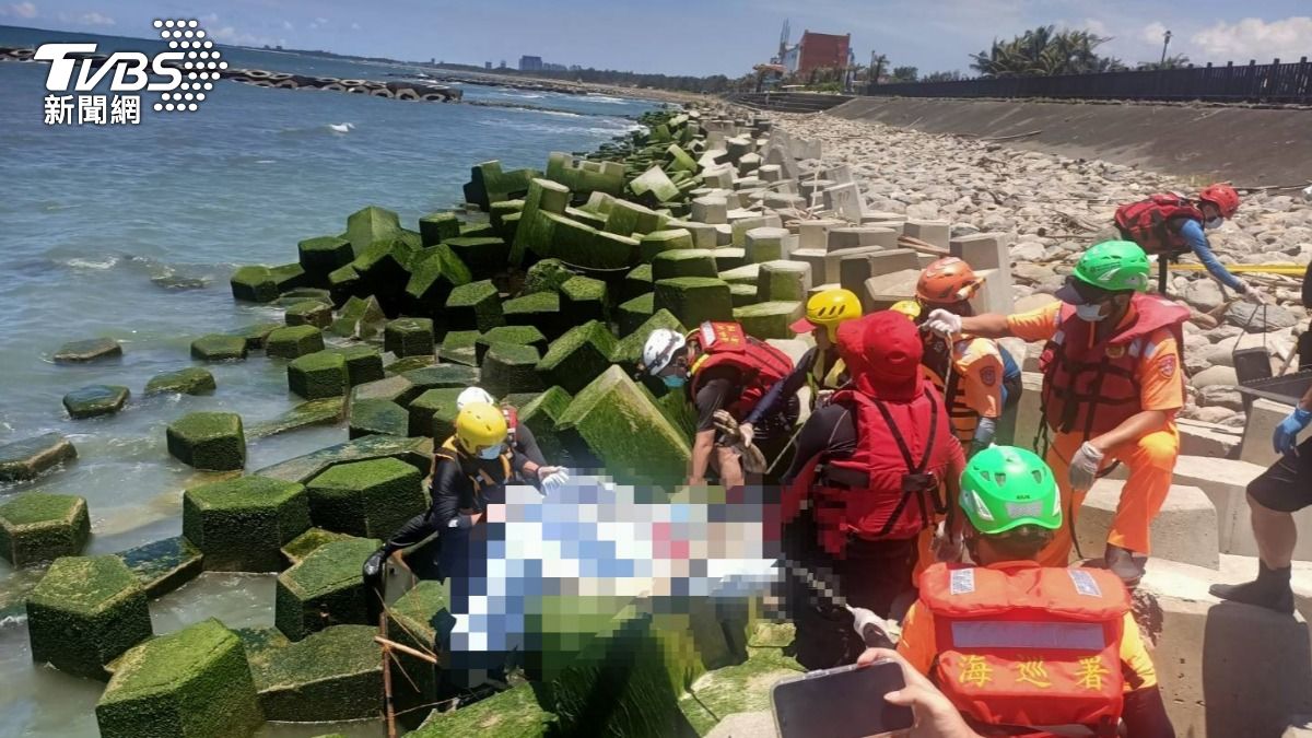路橋溺水悲劇！台南男「卡消波塊」4小時　打撈上岸成冰冷遺體
