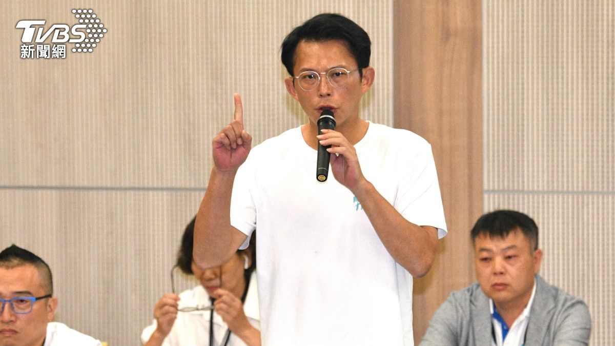 民眾黨主席黃國昌。(圖/胡瑞麒攝)