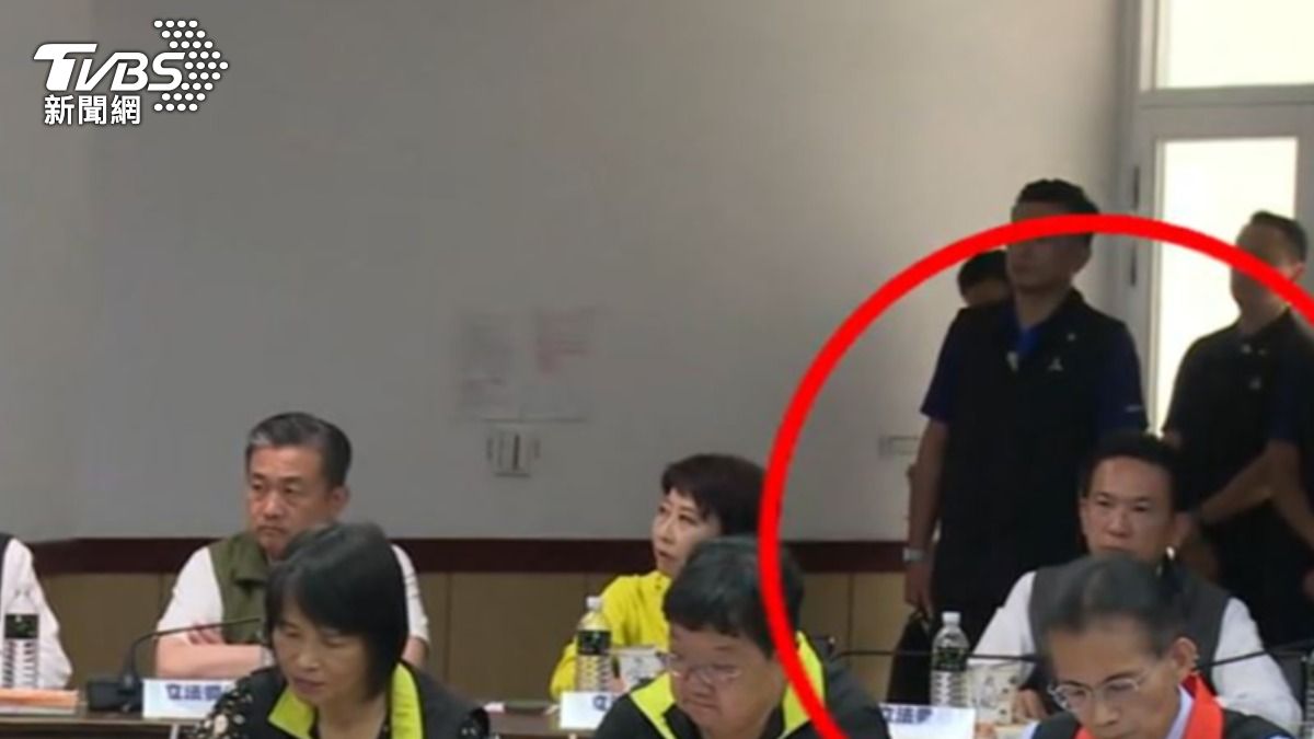民進黨立委陳亭妃與林俊憲。(圖/TVBS)