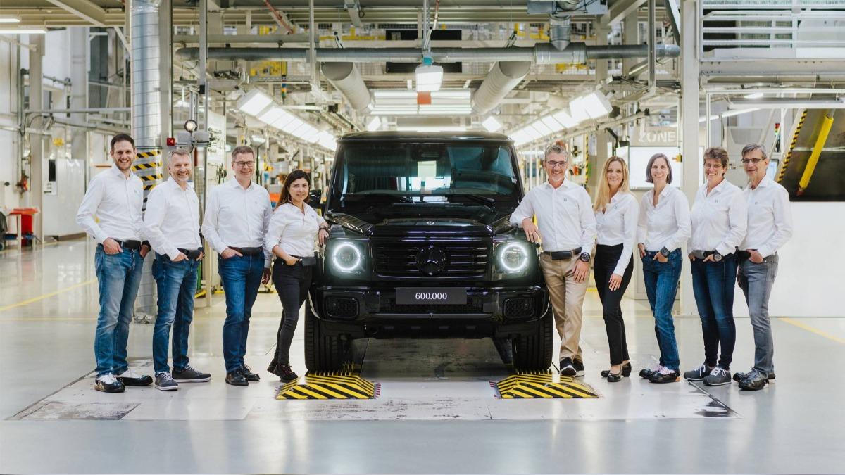 豪華越野傳奇!G-Class「第60萬輛」出廠 純電新車成焦點
