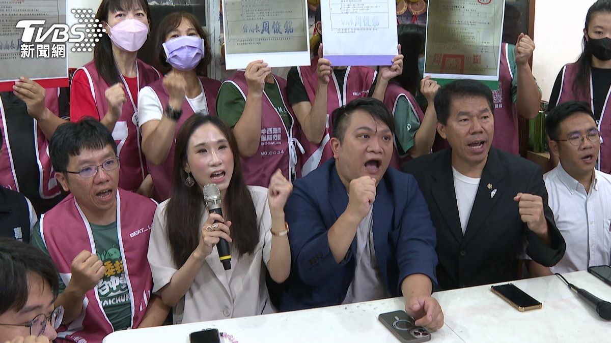 罷免團體遭傳喚 呱呱怒批政治追殺。(圖/TVBS)