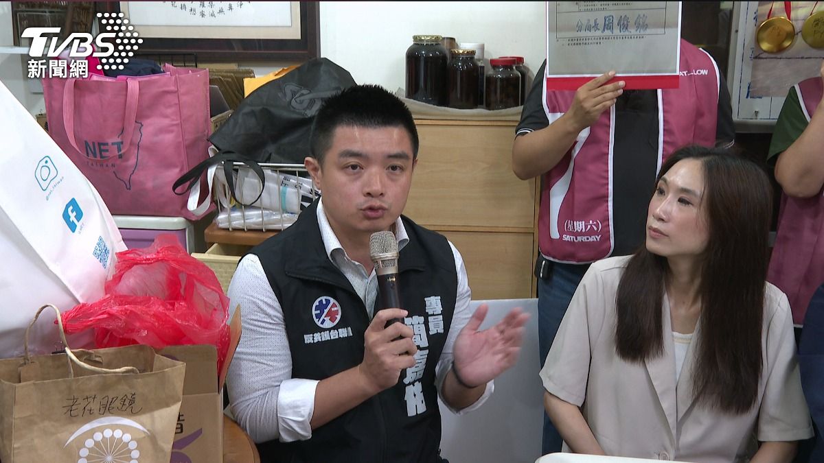 罷免團體遭傳喚 呱呱怒批政治追殺。(圖/TVBS)