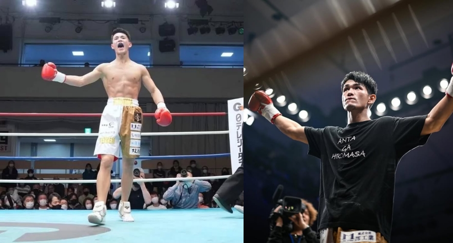 浦川大將2020年才奪下全日本輕量級新人王。(圖/翻攝自IG@hiromasa_7)