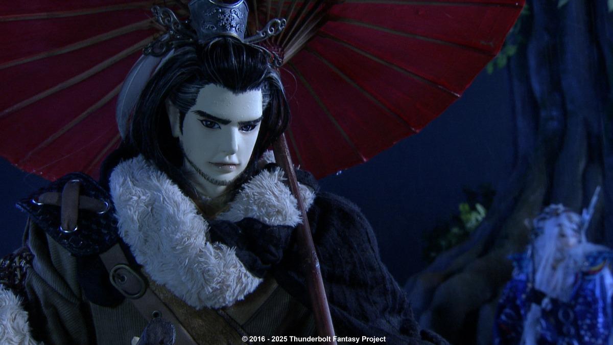 《Thunderbolt Fantasy 東離劍遊紀》主角殤不患。(圖/ANIMAX提供)