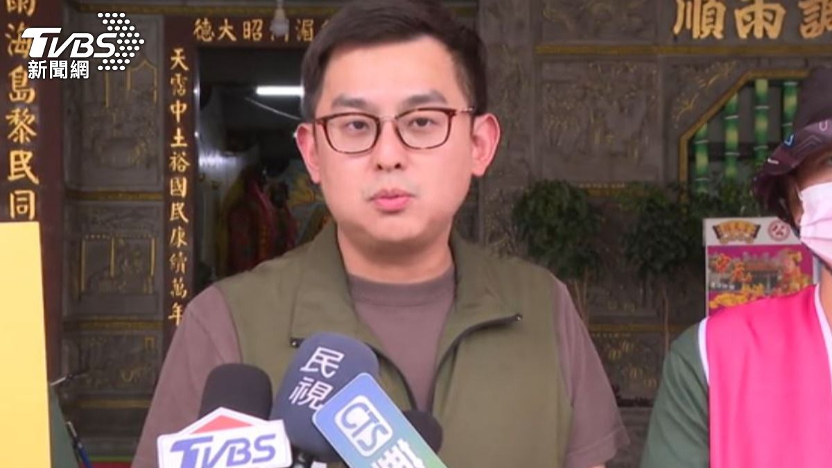 民進黨發言人卓冠廷。(圖/TVBS)