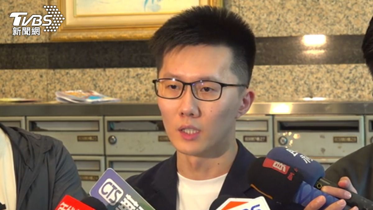 前國民黨發言人蕭敬嚴,遭考紀會祭出停權3年處分。(圖/TVBS)
