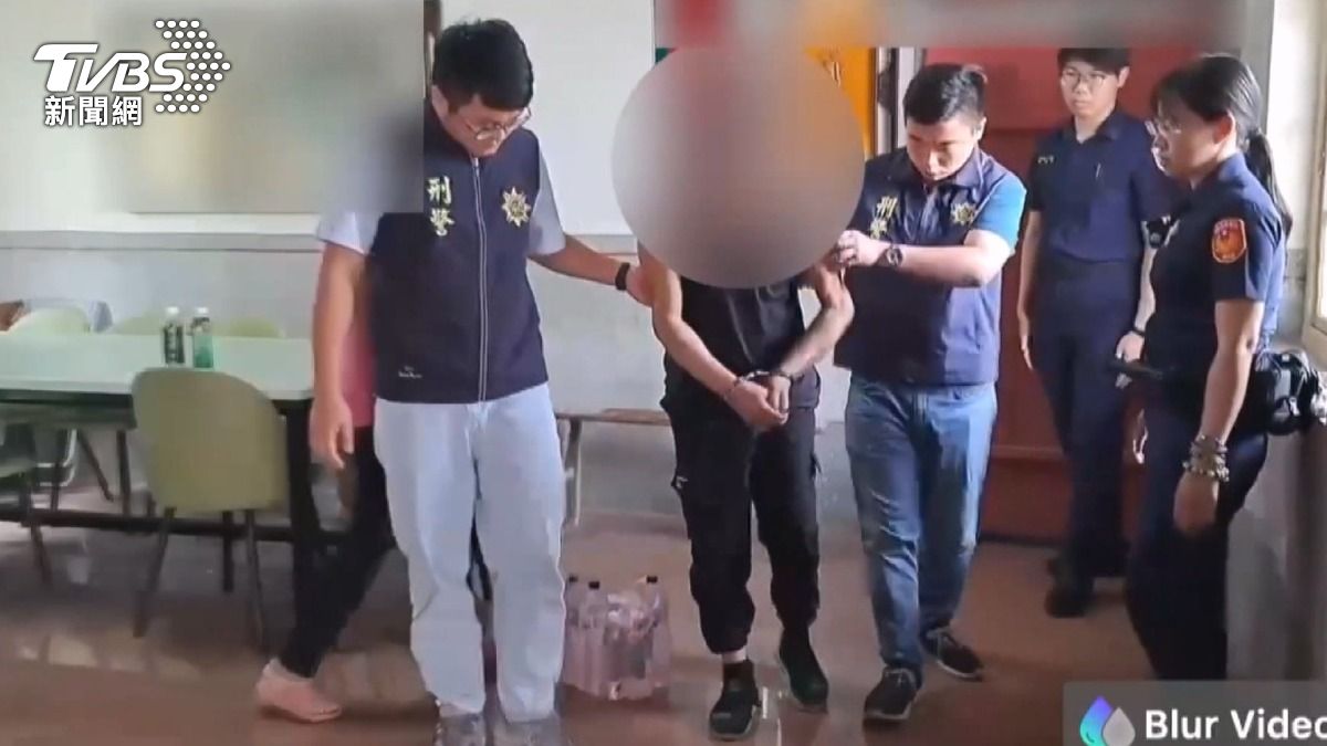 邱嫌表示對於撞死騎士一事感到非常抱歉，並聲稱不是故意的。(圖／警方提供)