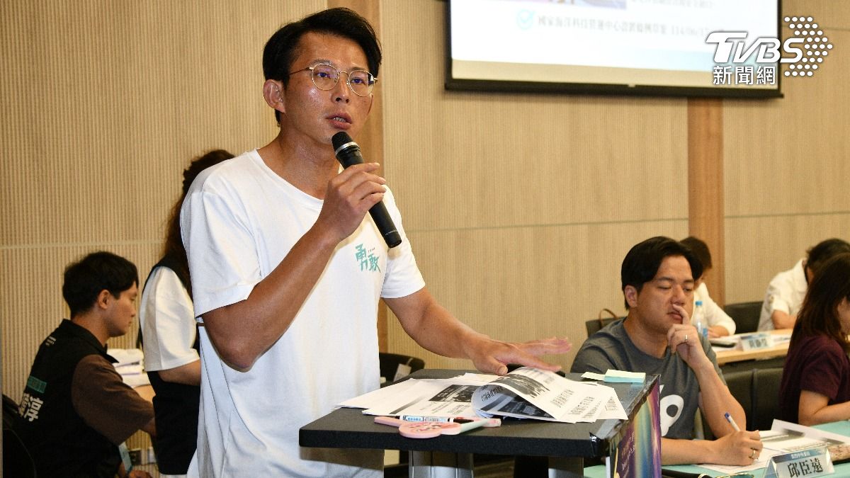 民眾黨主席黃國昌。(圖/胡瑞麒攝)