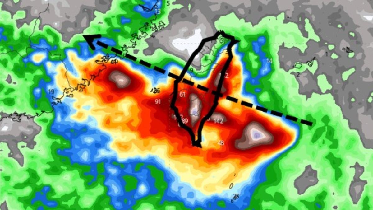 天氣／楊柳颱風恐穿台！加速又南修最新動向曝　4地雨最猛