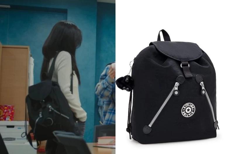 Kipling 後背包90年代風格「NEW FUNDAMENTAL」。（圖／翻攝自IG@artist_eunji、PRADA）