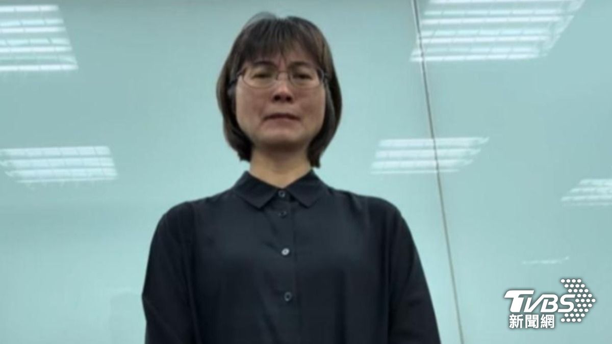涉洩密圖利廠商，謝宜容開庭認罪。（圖／TVBS）