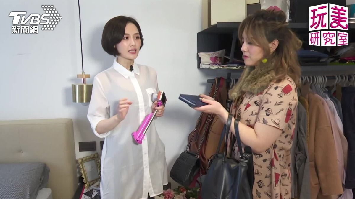 荔枝兒上過美妝節目。(圖/TVBS)