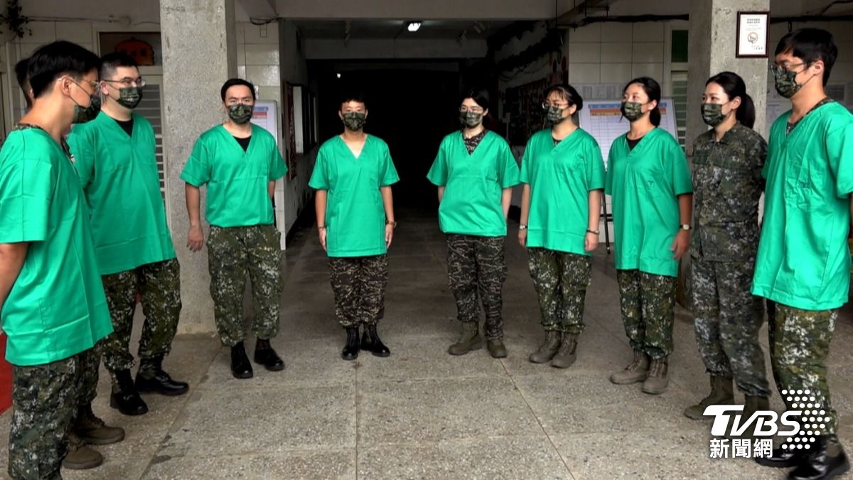 由國軍台中總醫院為主體的FRSD小組,日前已於馬祖南竿完成移地訓練。(圖/TVBS)