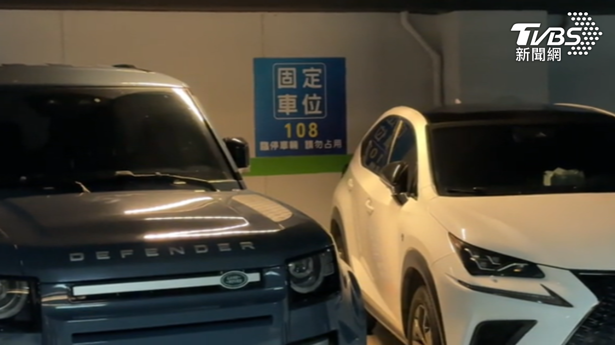 北市私人停車場月租破萬。(圖/TVBS)
