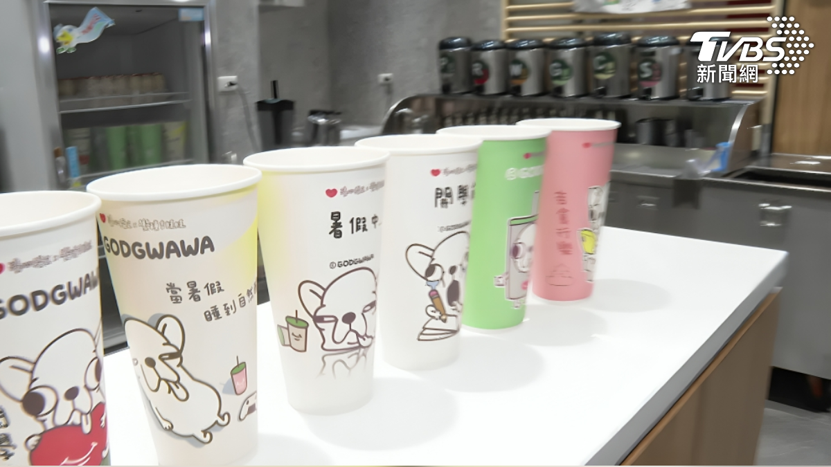 清心福全聯名變種吉娃娃。(圖/TVBS)