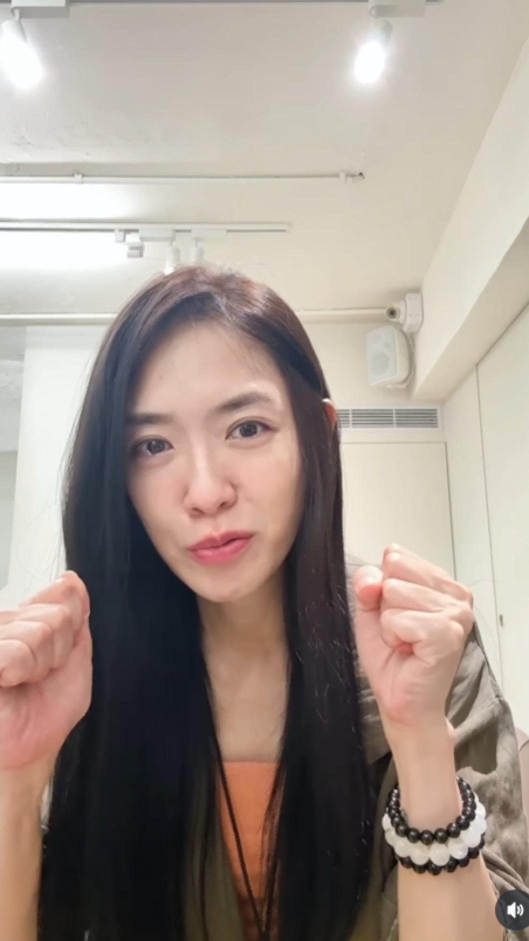 楊千霈聲音沙啞向粉絲道謝。(圖/翻攝楊千霈IG)