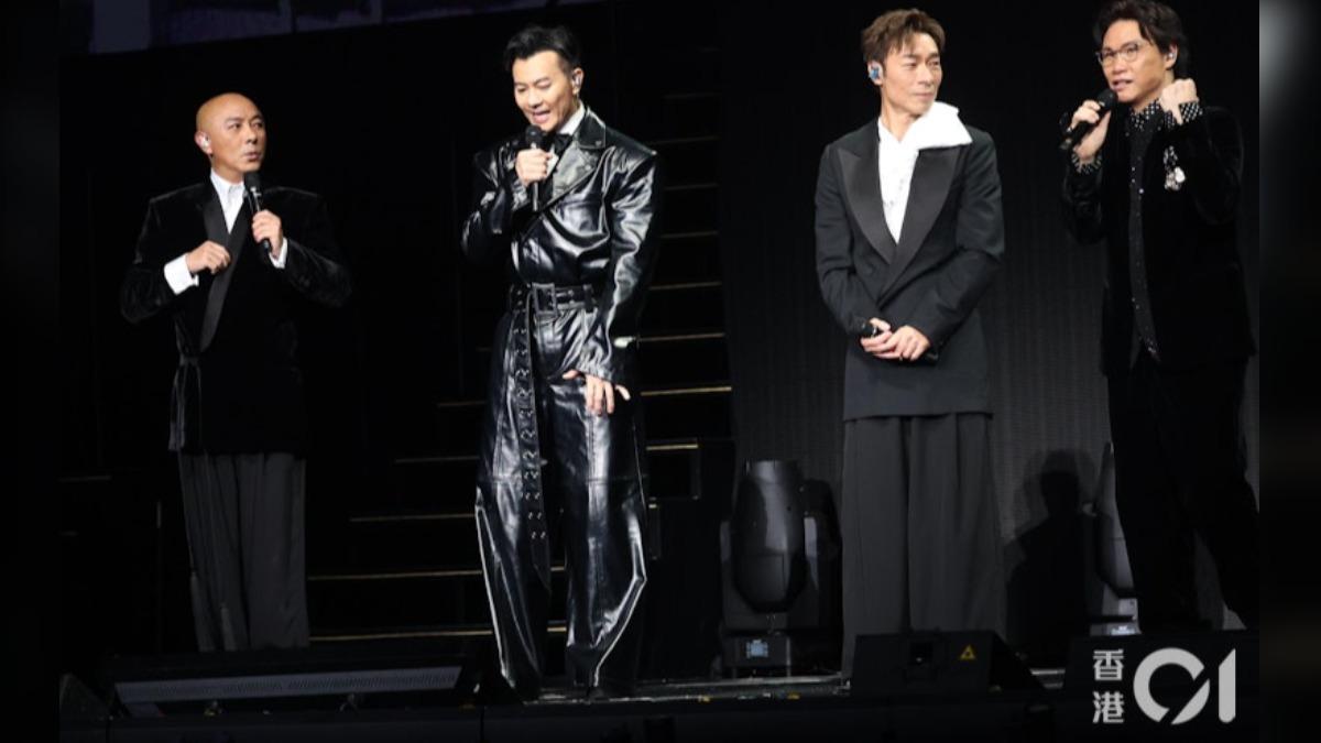 港男團演唱會落幕!底下驚見陳奕迅 許志安放閃唱Sammi新歌