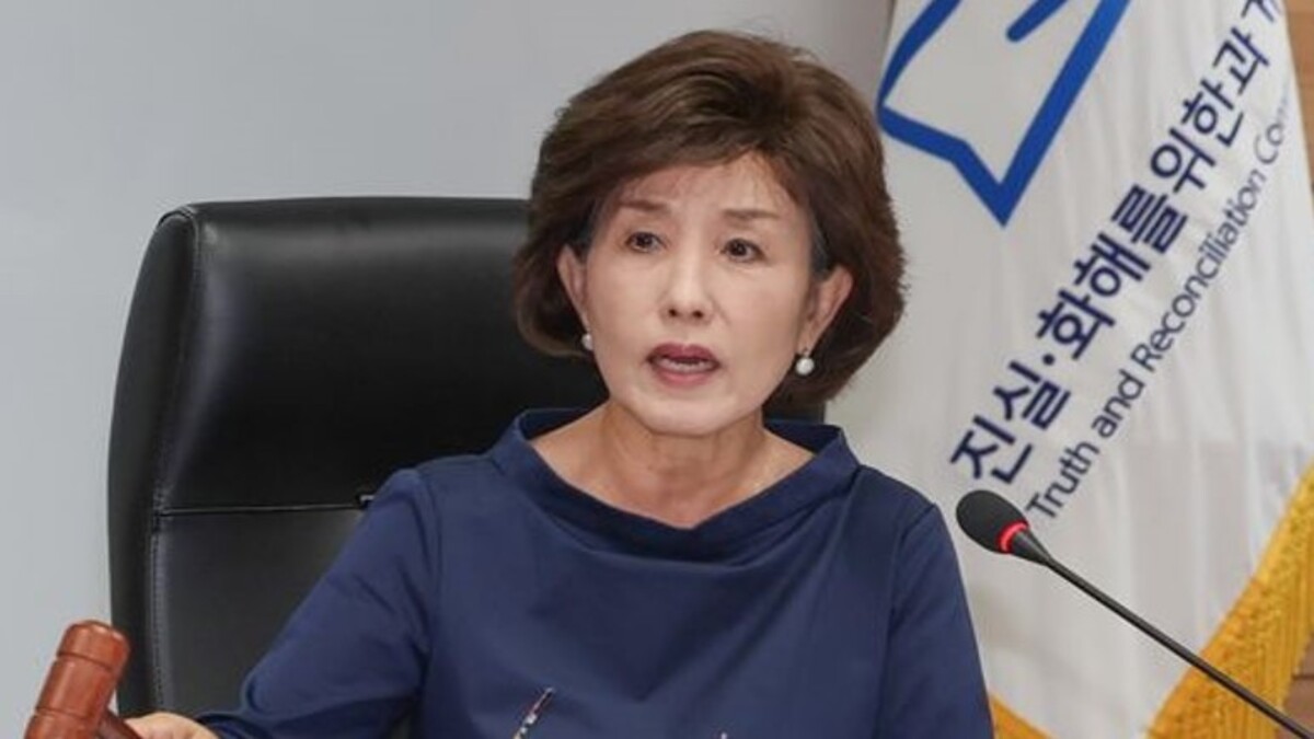 南韓真相和解委員會委員長朴宣映。（圖／翻攝自臉書박선영）