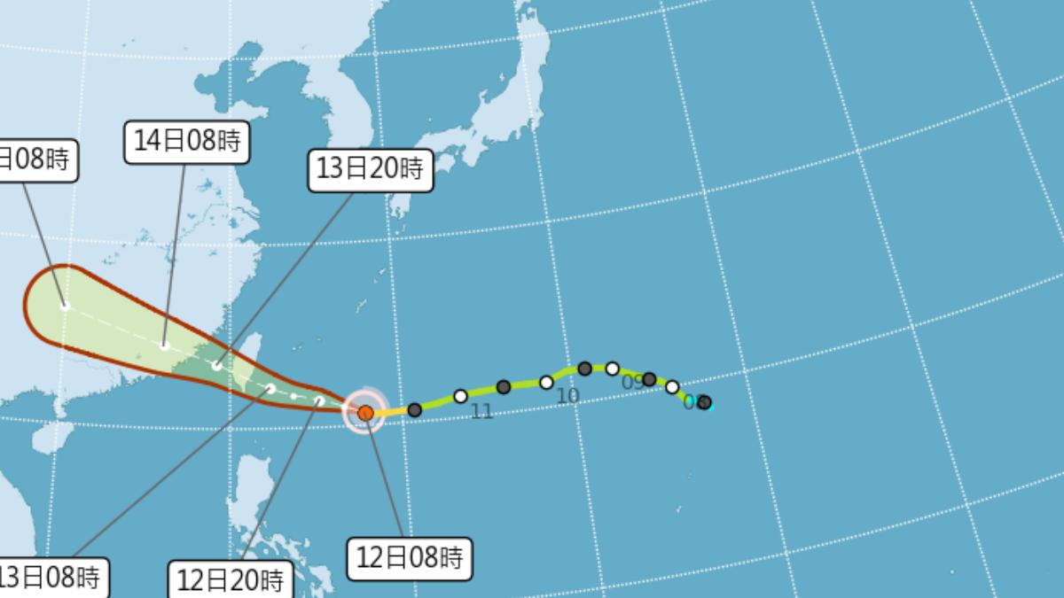天氣/明停班停課?楊柳颱風暴風侵襲率2地99% 雙北數據曝