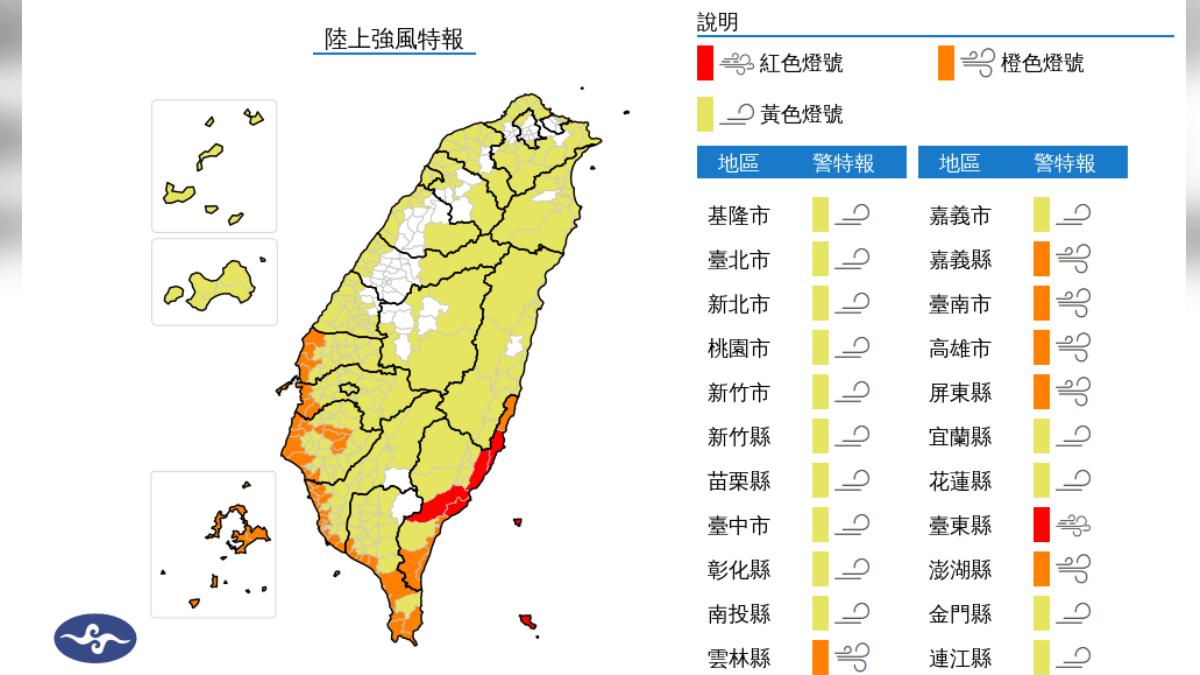 天氣/楊柳颱風逼近台灣!這縣市亮紅燈 恐颳14級陣風