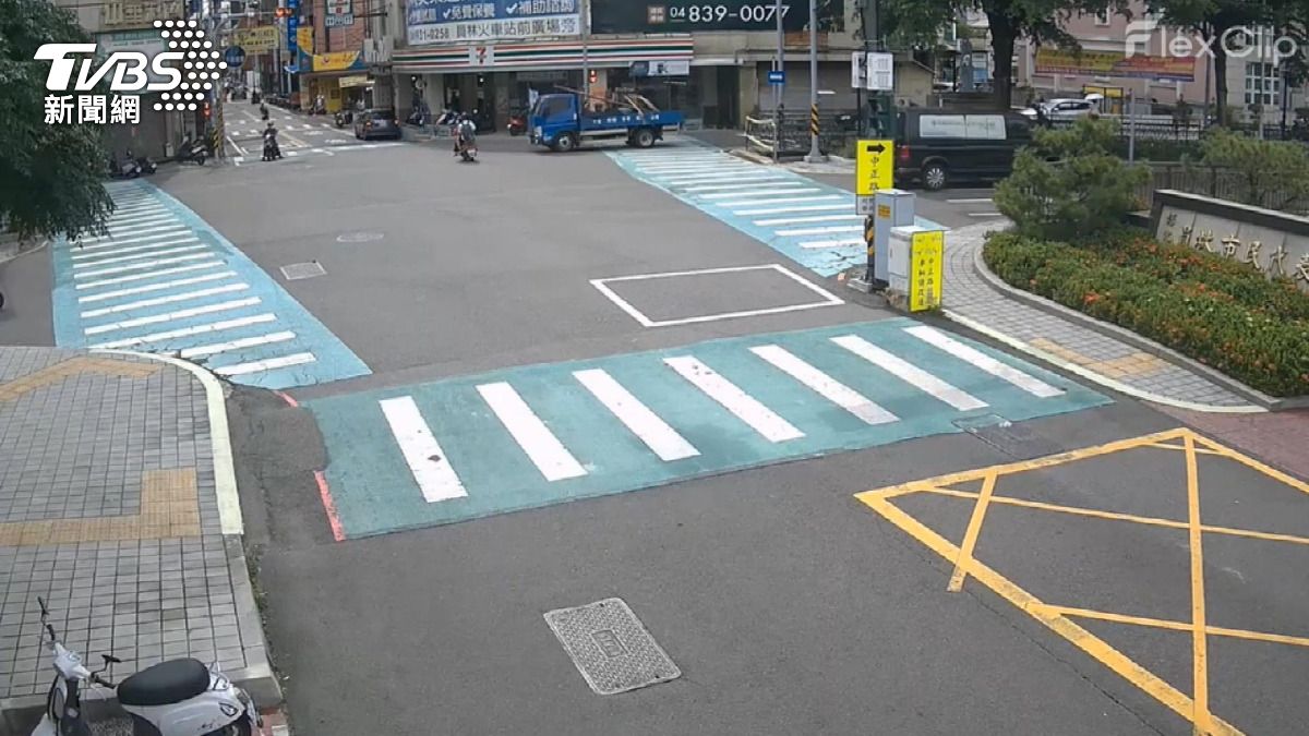 彰化員林萬年路三段和三民街路口。(圖／消防隊提供)