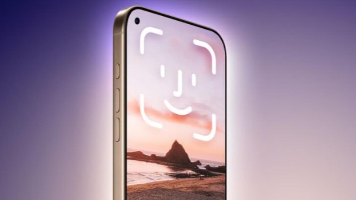 蘋果有可能自 iPhone 18 Pro 系列開始首度將 Face ID 導入螢幕下方。（圖／翻攝 MacRumors）