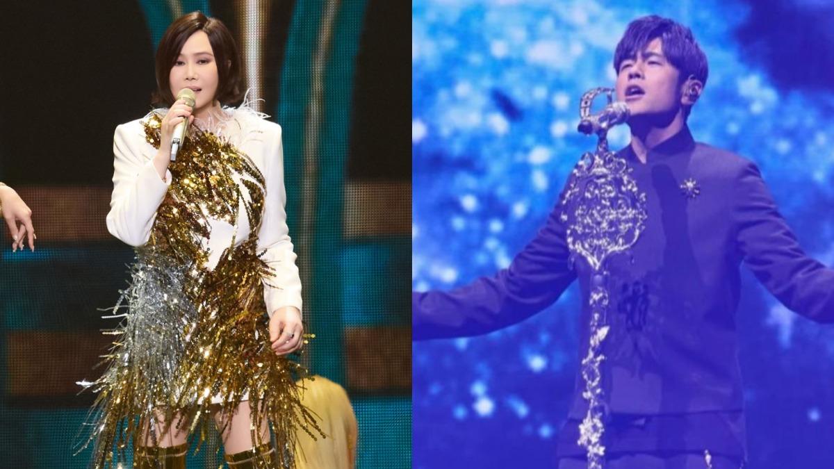 江蕙唱一半!周杰倫驚喜現身「合唱」 張惠妹、張學友也來了
