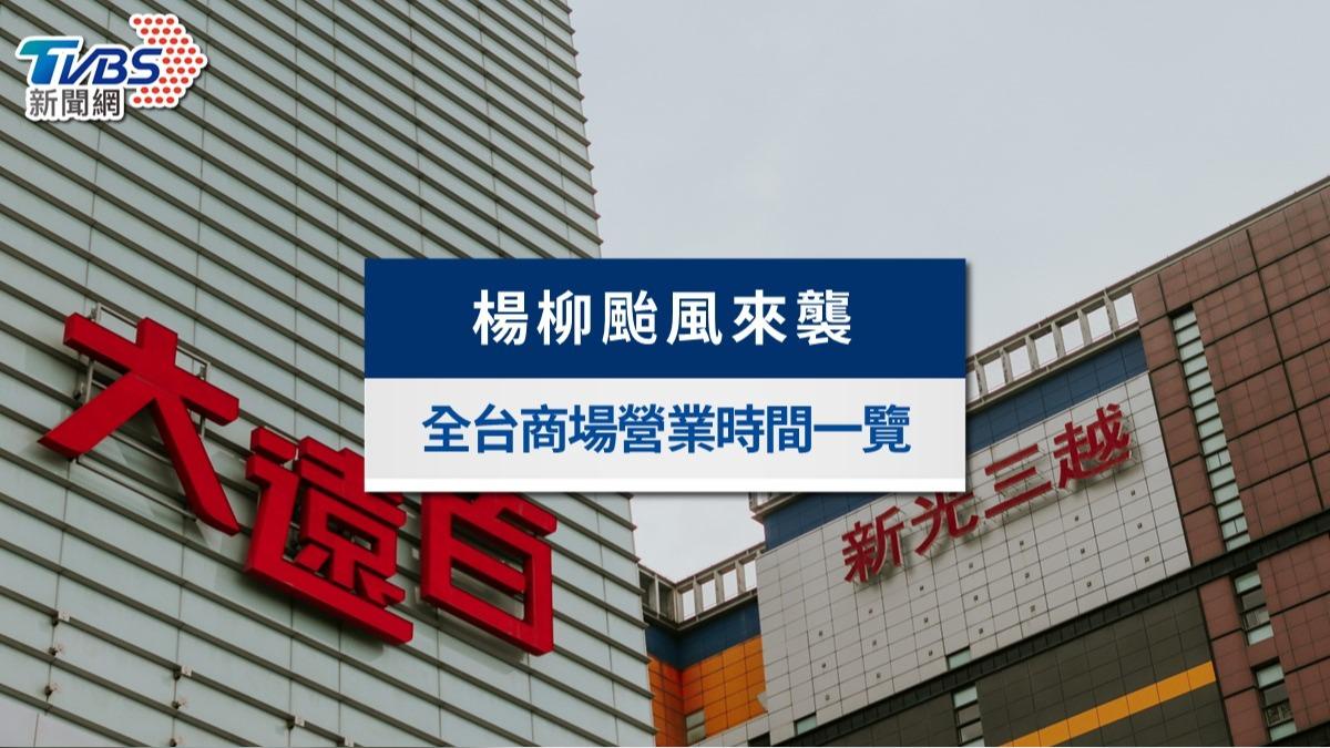 颱風百貨公司、電影院有開嗎?全台商場營業時間、活動異動一覽