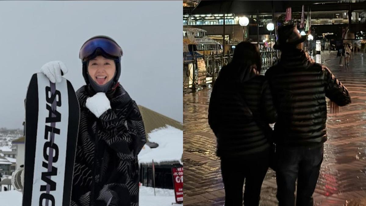 滑雪照放閃!蘇民峰與模特兒妻甜蜜牽手 戀愛30年閃瞎網友