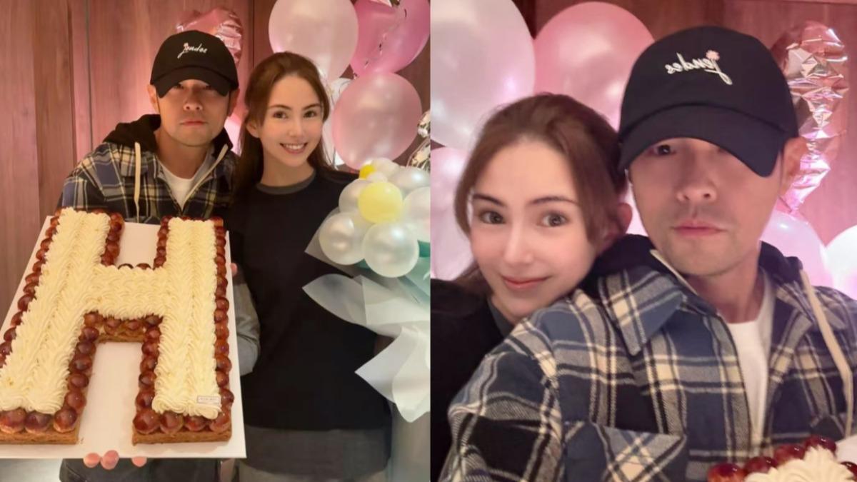 看不出是三寶媽!昆凌慶32歲少女感爆棚 甜偎周董肩膀收驚喜