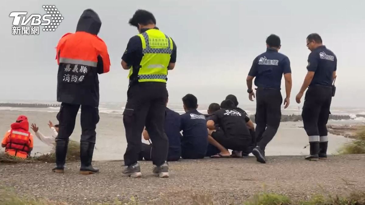 29歲林姓釣客與朋友相約到嘉義布袋好美里出海口釣魚卻落海失聯。(圖/TVBS)