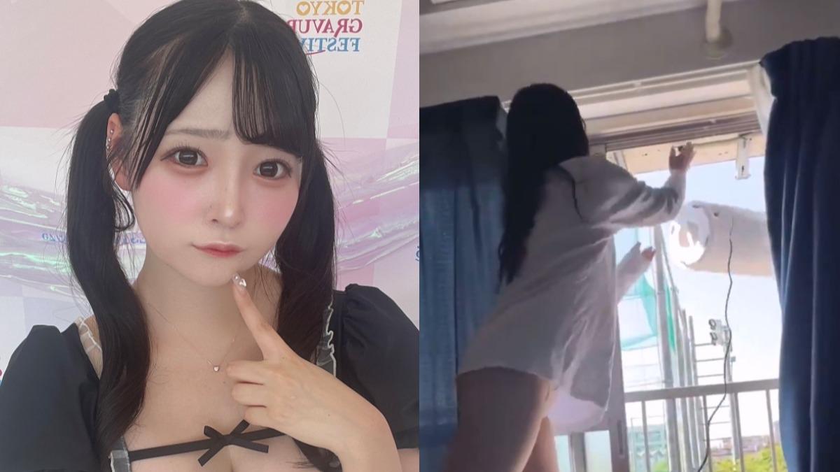 G級女偶像出事滿地都是血! 「只穿內褲」拿空氣清淨機往樓下砸