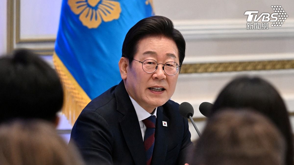南韓總統李在明。（圖／達志影像路透社）