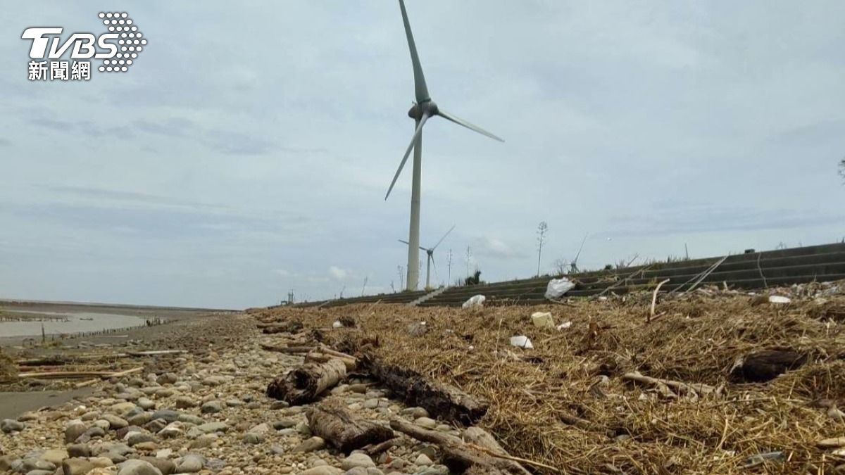 漂流木的災後處理係依「屬地原則」辦理，即由各土地管理機關負責清理及後續處置。（圖／TVBS）