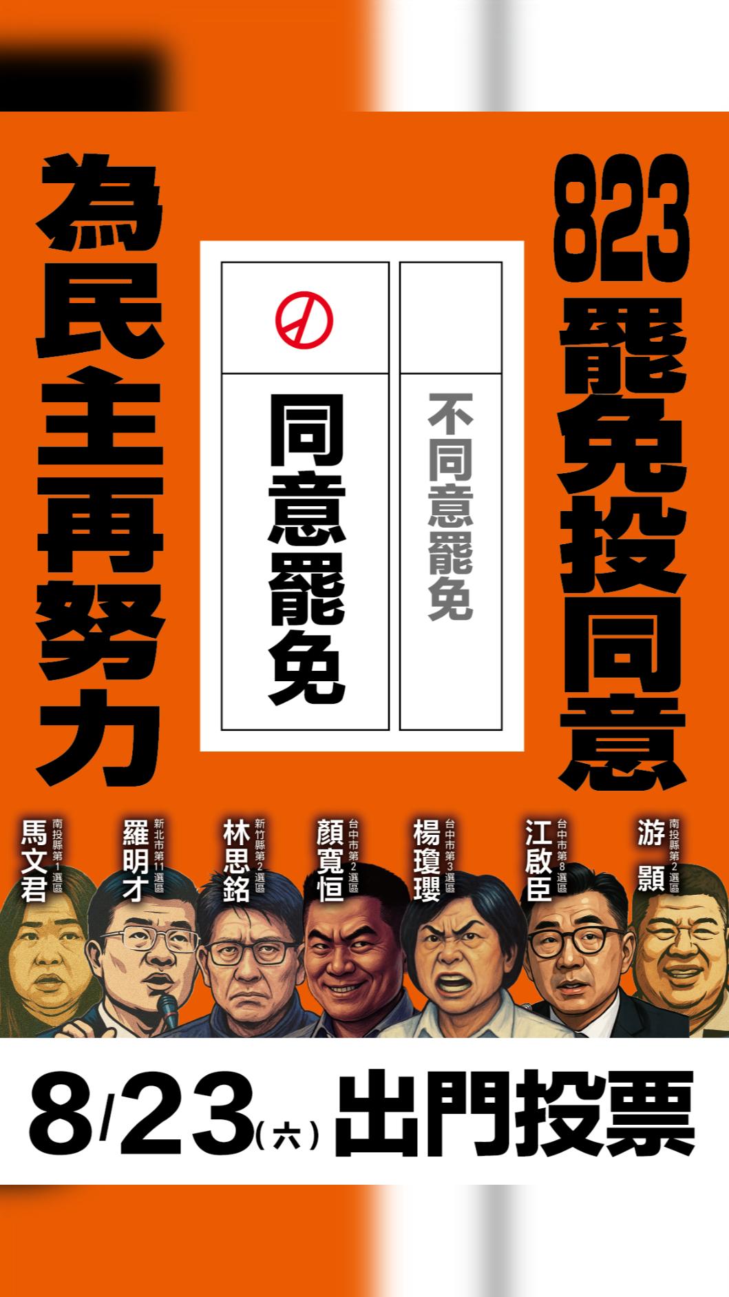 罷團新文宣以簡單易懂為理念設計。（圖／讀者提供）